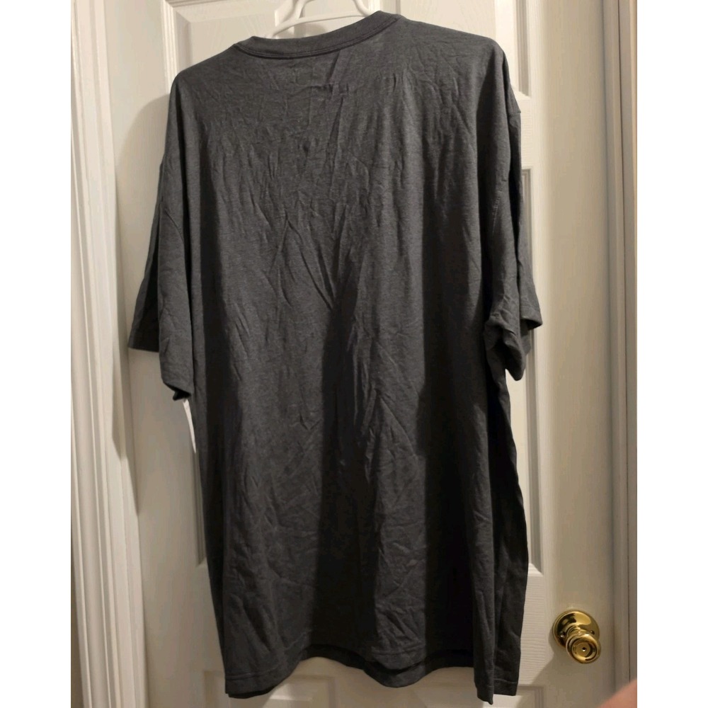 Champion Men's Big & Tall Gray Short Sleeve Shirt 4XLT